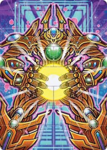 Brightglass Gearhulk Art Card (53), Art Series: Aetherdrift — Magic card price