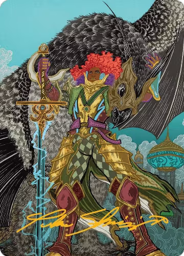 Caradora, Heart of Alacria Art Card (3/54) (Gold-Stamped Signature) (3) — card price