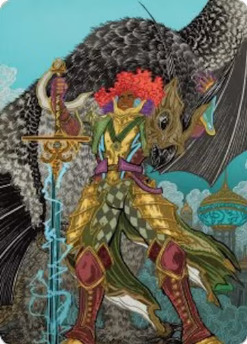 Caradora, Heart of Alacria Art Card (3/54) (3), Art Series: Aetherdrift — Magic card price