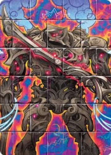 Coalstoke Gearhulk Art Card (54), Art Series: Aetherdrift — Magic card price