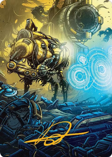 Mendicant Core, Guidelight Art Card (1/54) (Gold-Stamped Signature) (1), Art Series: Aetherdrift — Magic card price