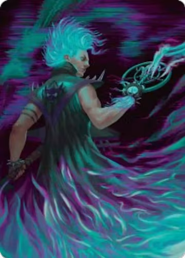 Winter, Cursed Rider Art Card (7), Art Series: Aetherdrift — Magic card price