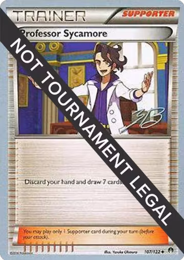 Professor Sycamore - 2017 (Zachary Bokhari) (107/122), World Championship Decks — Pokémon card price