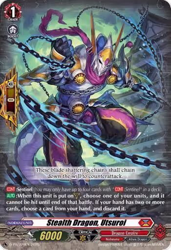 Stealth Dragon, Utsuroi (D-PR/729EN), D Promo Cards — Vanguard card price
