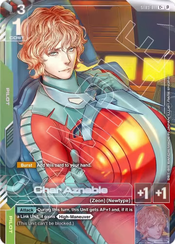Char Aznable (C+) (ST03-011) — card price