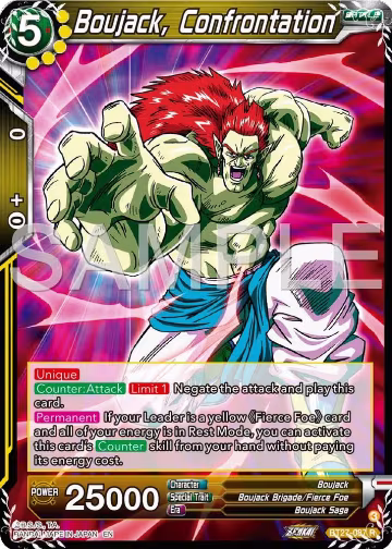 Boujack, Confrontation (BT27-087), History of Z — DB Super card price