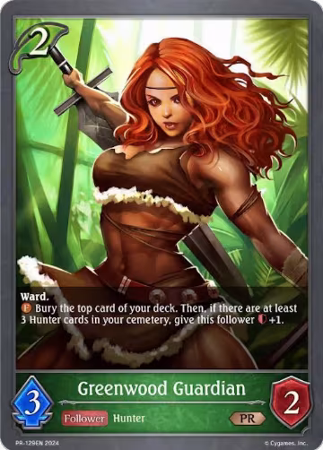 Greenwood Guardian (PR-129EN), Shadowverse: Evolve Promo Cards — Shadowverse card price