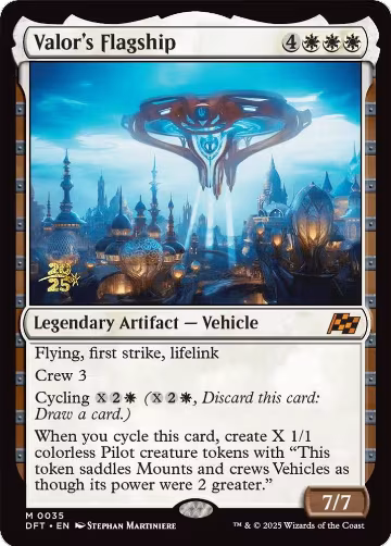 Valor's Flagship (35), Prerelease Cards — Magic card price