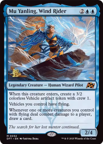 Mu Yanling, Wind Rider (52), Prerelease Cards — Magic card price