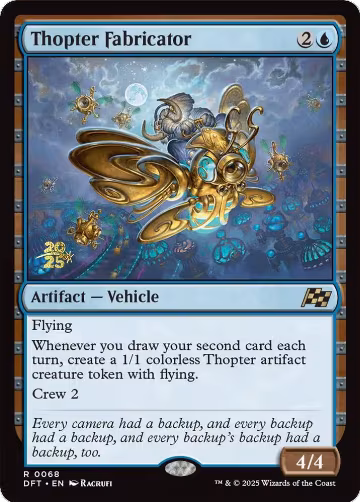 Thopter Fabricator (68), Prerelease Cards — Magic card price