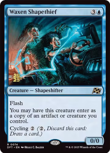 Waxen Shapethief (74), Prerelease Cards — Magic card price