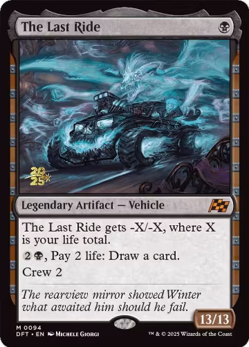 The Last Ride (94), Prerelease Cards — Magic card price