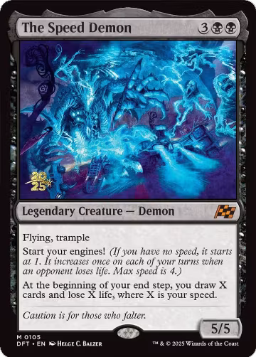 The Speed Demon (105), Prerelease Cards — Magic card price