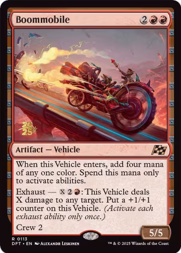 Boommobile (113), Prerelease Cards — Magic card price