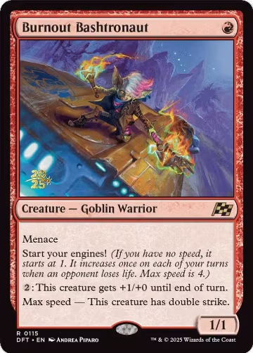 Burnout Bashtronaut (115), Prerelease Cards — Magic card price