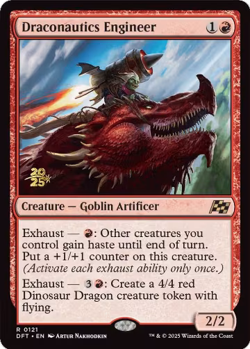 Draconautics Engineer (121), Prerelease Cards — Magic card price