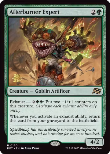 Afterburner Expert (150), Prerelease Cards — Magic card price