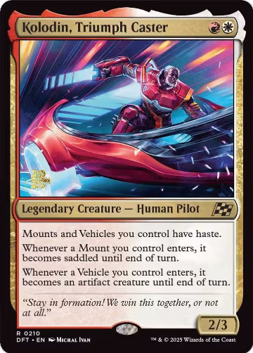 Kolodin, Triumph Caster (210), Prerelease Cards — Magic card price