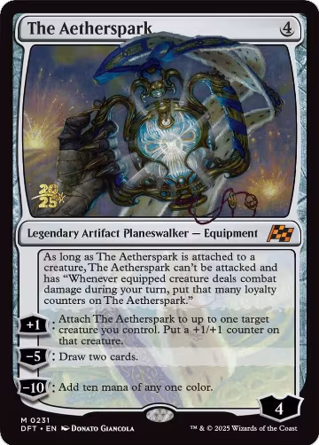 The Aetherspark (231), Prerelease Cards — Magic card price