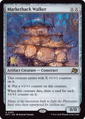 Marketback Walker (235), Prerelease Cards — Magic card price