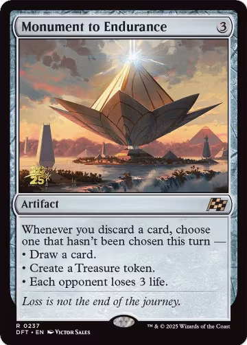 Monument to Endurance (237), Prerelease Cards — Magic card price