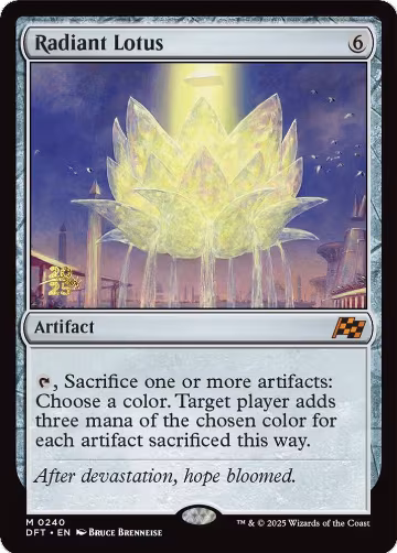 Radiant Lotus (240), Prerelease Cards — Magic card price