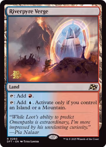 Riverpyre Verge (260), Prerelease Cards — Magic card price