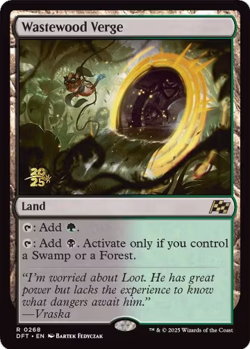 Wastewood Verge (268), Prerelease Cards — Magic card price