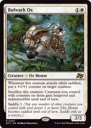 Bulwark Ox (7), Promo Pack: Aetherdrift — Magic card price