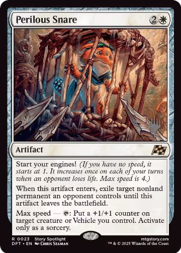Perilous Snare (23), Promo Pack: Aetherdrift — Magic card price