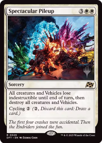 Spectacular Pileup (29), Promo Pack: Aetherdrift — Magic card price
