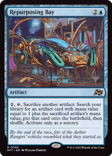 Repurposing Bay (56), Promo Pack: Aetherdrift — Magic card price