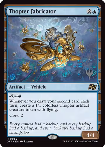 Thopter Fabricator (68), Promo Pack: Aetherdrift — Magic card price