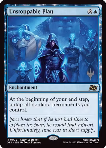 Unstoppable Plan (72), Promo Pack: Aetherdrift — Magic card price