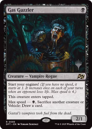 Gas Guzzler (85), Promo Pack: Aetherdrift — Magic card price
