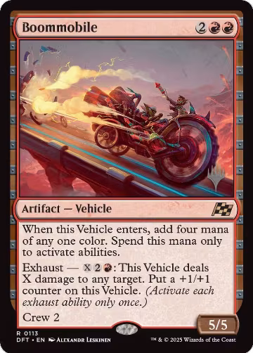 Boommobile (113), Promo Pack: Aetherdrift — Magic card price