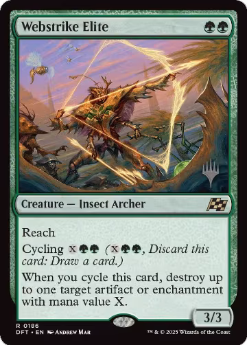 Webstrike Elite (186), Promo Pack: Aetherdrift — Magic card price