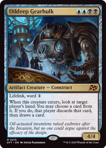 Oildeep Gearhulk (215), Promo Pack: Aetherdrift — Magic card price