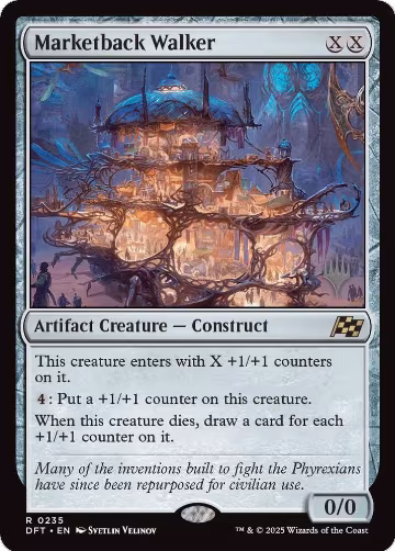 Marketback Walker (235), Promo Pack: Aetherdrift — Magic card price