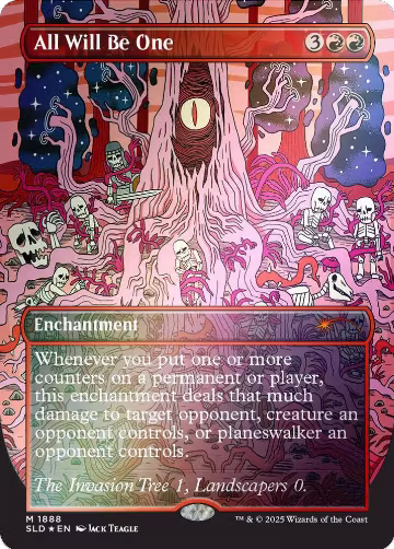 All Will Be One (Rainbow Foil) (1888), Secret Lair Drop Series — Magic card price