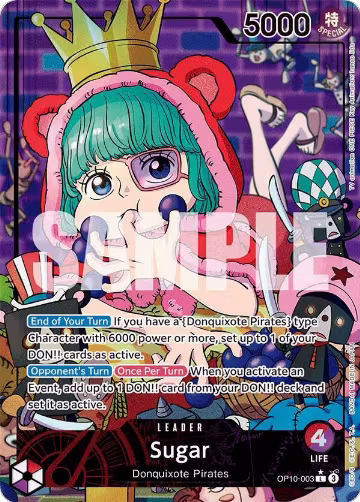 Sugar (003) (Parallel) (OP10-003), Royal Blood — One Piece card price