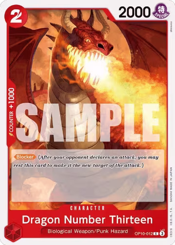 Dragon Number Thirteen (OP10-012), Royal Blood — One Piece card price