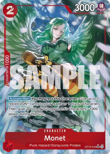 Monet (Parallel) (OP10-016), Royal Blood — One Piece card price