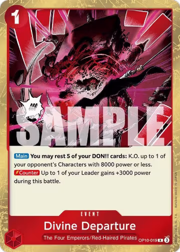 Divine Departure (OP10-019), Royal Blood — One Piece card price