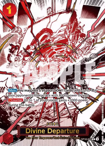Divine Departure (Parallel) (OP10-019), Royal Blood — One Piece card price