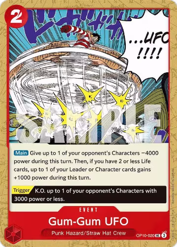 Gum-Gum UFO (OP10-020), Royal Blood — One Piece card price