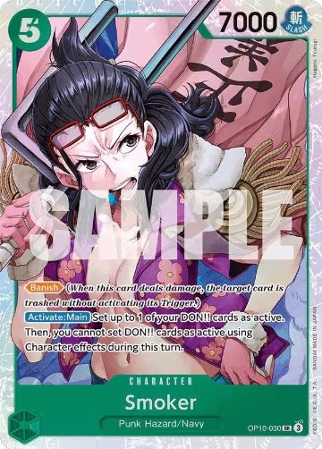 Smoker (030) (OP10-030), Royal Blood — One Piece card price