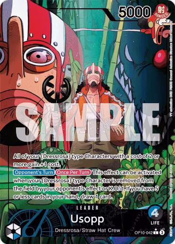Usopp (042) (Parallel) (OP10-042), Royal Blood — One Piece card price