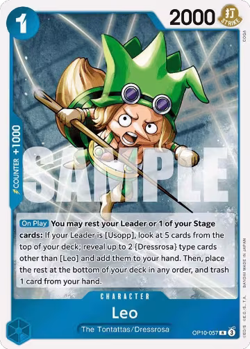 Leo (OP10-057), Royal Blood — One Piece card price