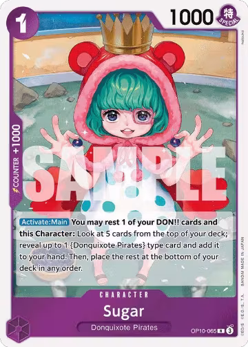 Sugar (065) (OP10-065), Royal Blood — One Piece card price